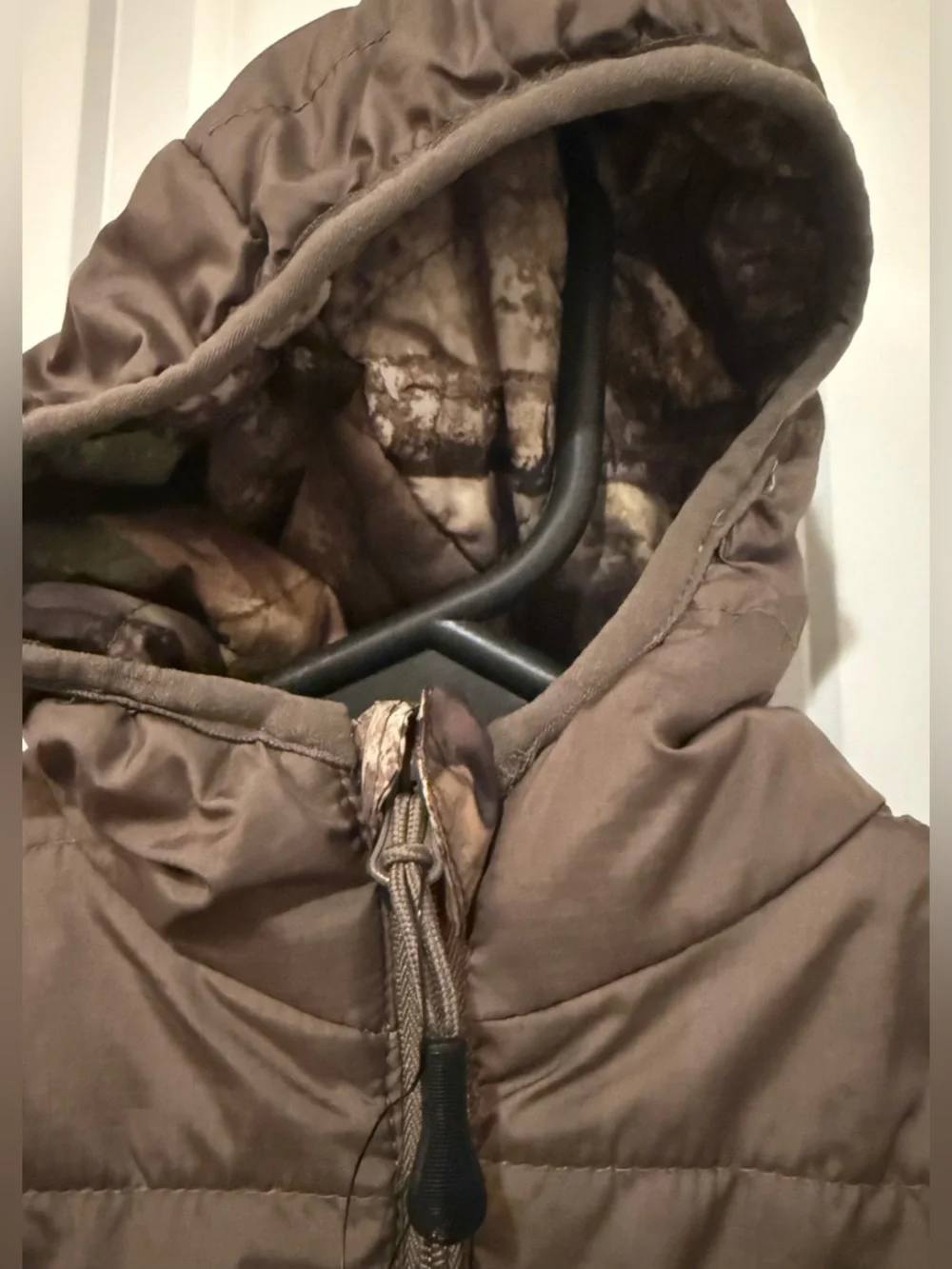 Magellan Realtree APX Outdoors Camo/Brown Reversible Puffer Jacket